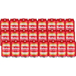 Pack 24x Mahou 5 Estrellas Cerveza Lata 330ml