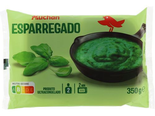 ESPARREGADO AUCHAN ULTRACONGELADO 350G