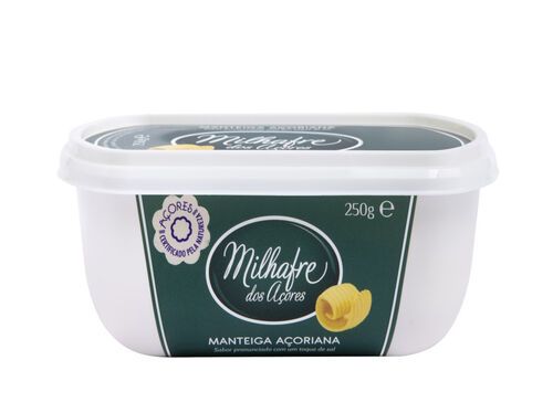 MANTEIGA MILHAFRE COM SAL 250G