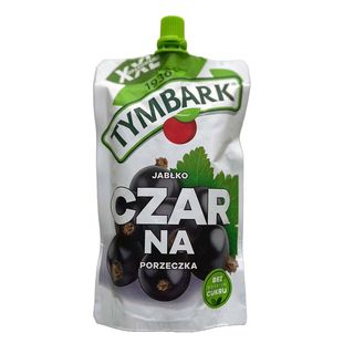 Tymbark Mus owocowy jabłko-czarna porzeczka 200 g