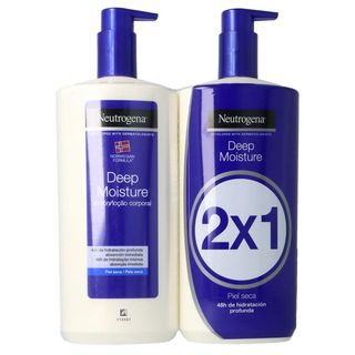 Neutrogena Loción Corporal Hidratación Profunda, Piel Seca, Pack De 2 X 750Ml (273297)