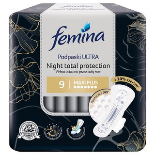 Femina Podpaski Ultra Maxiplus, 9 szt.