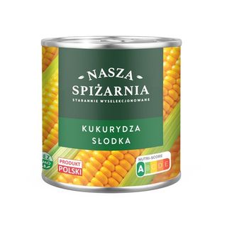Nasza Spiżarnia Kukurydza słodka, 340 g/285 g