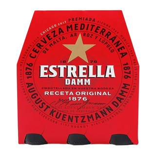 Cerveja com Álcool Estrella Damm (emb. 6 x 25 cl)