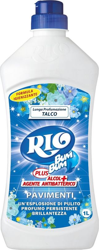 RIO BUM BUM DETERGENTE PAVIMENTI TALCO 1L   GRU301