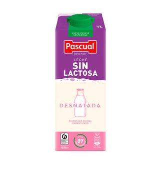 Leche Pascual Sin Lactosa Desnatada 1 L