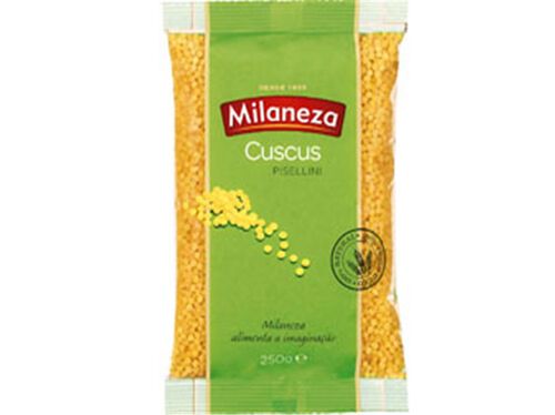 MASSINHAS CUSCUS MILANEZA PISELLINI 250G