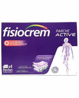 Fisiocrem Parche Active 4 Unidades
