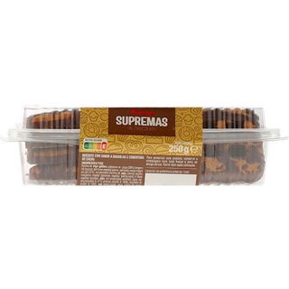 SUPREMAS DE CHOCOLATE AUCHAN 250 G