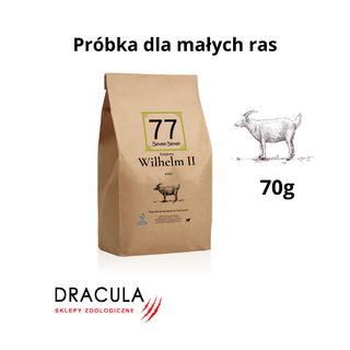 Próbka karmy 77 Petfood mini Wilhelm II z koźliną 70g
