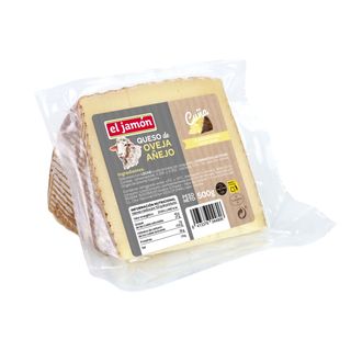 EL JAMÓN Queso Oveja Añejo Cuña, 500G