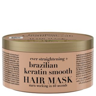 OGX Brazilian Keratin Smooth Maska do włosów z brazylijką keratyną