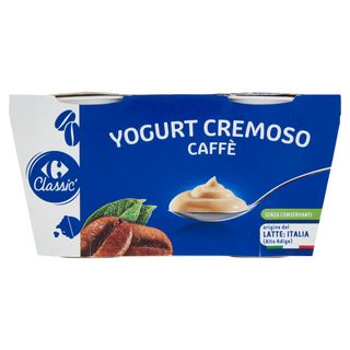 Carrefour Classic Yogurt Cremoso Caffè 2 X 125 G