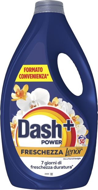 DASH POWER DETERSIVO LAVATRICE LIQUIDO LENOR ORO E FIORI 50 LAVAGGI PRO8529