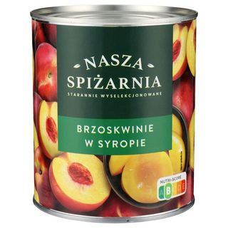 Nasza Spiżarnia Brzoskwinie w syropie 820 g