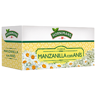 Infusiones Manzanilla Con Anis Hornimans 25 Uds