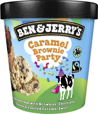 B&J CARAMEL BROWNIE PARTY 465 ML