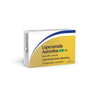 Loperamide Aurovitas 2 mg 20 kapsułek
