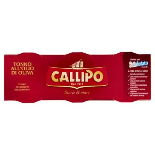 Callipo Tonno all'Olio di Oliva 3 x 80 g