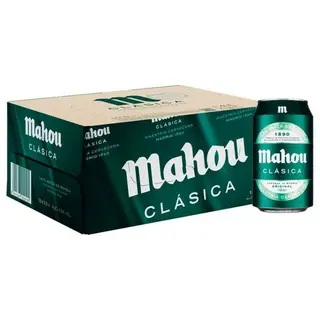 Cerveza Mahou Clásica Lata 12X33 Cl
