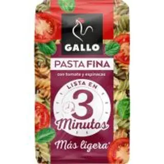 Hélice Vegetales Gallo Pastafina Paquete 400 G (16960528)