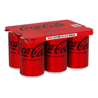 Coca-Cola Zero Zuccheri 6x150ml