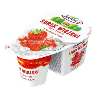 Piątnica Serek Wiejski z truskawkami 150 g
