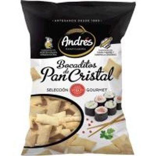 Bocadito De Pan Cristal Con Aceite De Oliva Andrés, Bolsa 130 G (22350797)