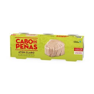 Cabo De Peñas Atun En Aceite De Oliva, 3X52Gr