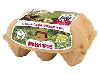 OVOS DO CAMPO MATINADOS:CLASSE M-L 1/2 DUZIA