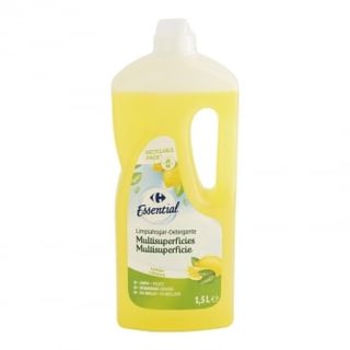 Limpiador Multisuperficies Limón Essential Carrefour 1,5 L.