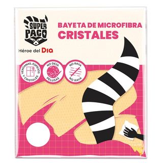 Bayeta De Microfibra Cristales Super Paco Bolsa 1 Ud.
