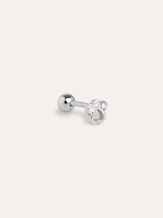 Pendiente Suelto Mini Paw Plata