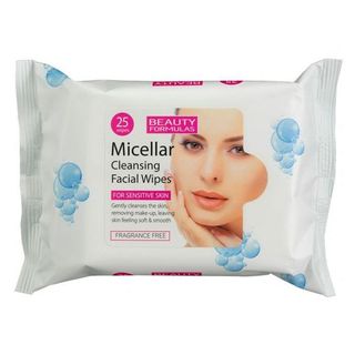 Toallitas Limpiadoras Micelares para Piel Sensible - Beauty Formulas - 25 unidades 5012251012393