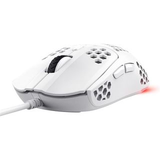 Ratón Gaming Trust Helox Gxt928W Blanco (8713439253894)