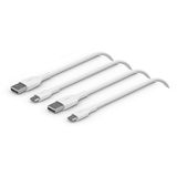 Cable Belkin Boost Charge Usb-A A Usb-C Blanco 1M (0745883860210)
