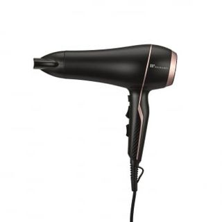 Secador De Pelo Nalk&Rey Nrhd2400-25, 2400 W, 3 Temperaturas, 3 Velocidades, Con Difusor - Negro