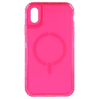 Funda Bumper 3 en 1 Rosa Compatible con Magsafe para iPhone XR