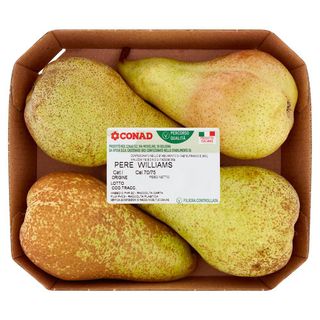 CONAD Percorso Qualità Pere Williams Italia Cal. 70/75 0,750 kg - 8003170012882