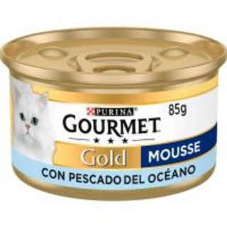 Alimento De Pescado Blanco Gourmet Gold, Lata 85 G (2536704)