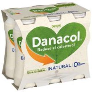 Yogur Líquido Danacol Natural Danone 6X100 Ml. (7051717)