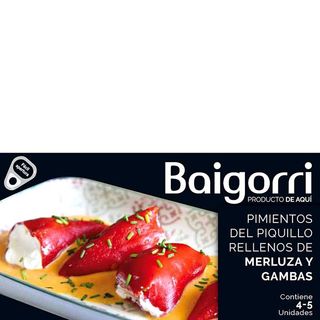 ANDRÉS BAIGORRI Pimiento Relleno De Merluza Y Gamba 220 G