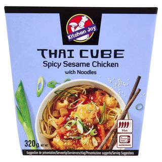 Kitchen Joy Thai Cube Spicy Sesame Chicken With Noodles 320 G