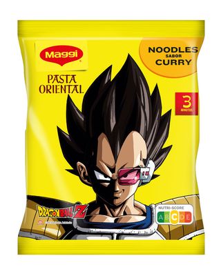 Pasta Oriental Noodles Sabor Curry Maggi Fusian 71 Gr.