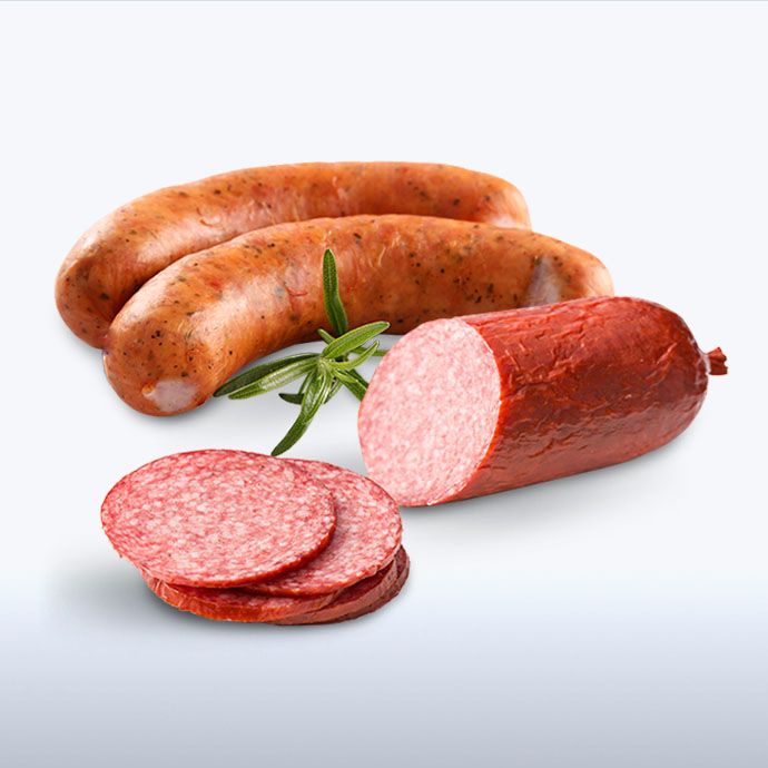 Kiełbasy i salami