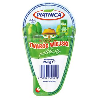 Piątnica Twaróg wiejski półtłusty, 250 g