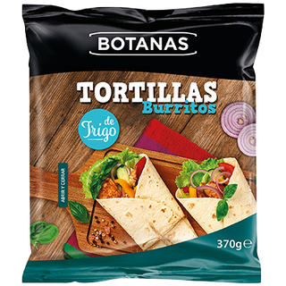 Tortillas De Trigo Para Burritos Botanas 370 G.
