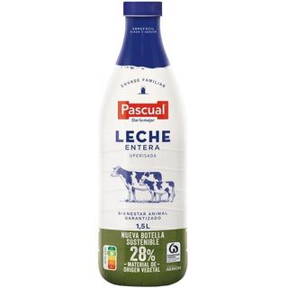 Leche Entera Pascual, Botella 1,5 Litros (24490641)