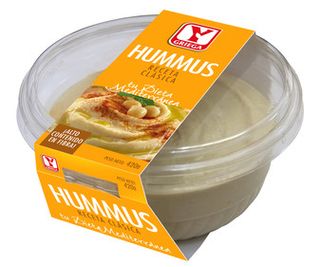 Hummus Receta Clásica con Alto Contenido en Fibra Ygriega 420 G.