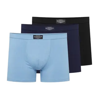 Henderson Bokserki męskie MAIN 3-Pack (czarne/granat/niebieskie), rozm.L